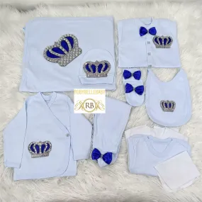 10pcs HRH Crown Set - Blue