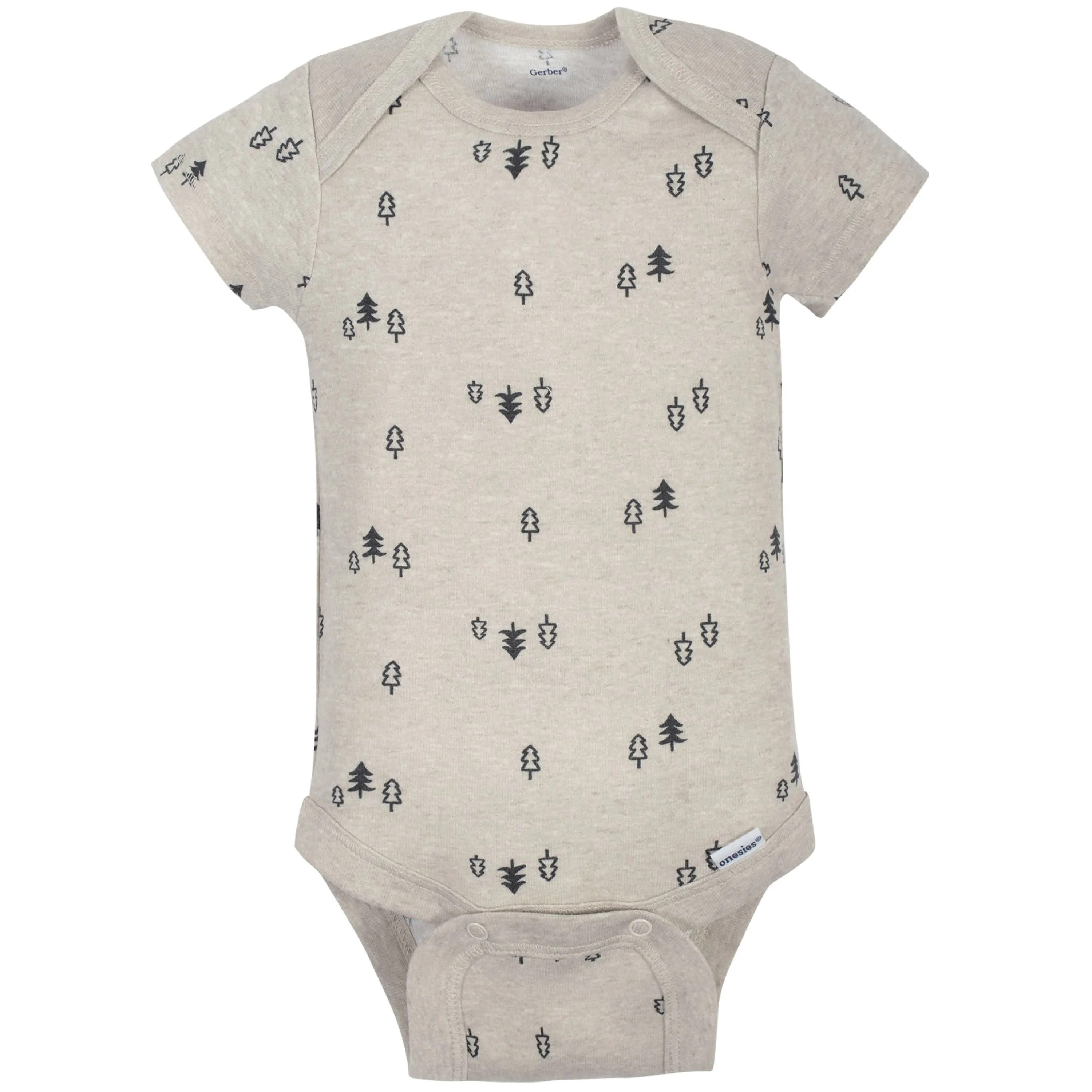 3-Pack Baby Boys Bear Short Sleeve Onesies® Bodysuits