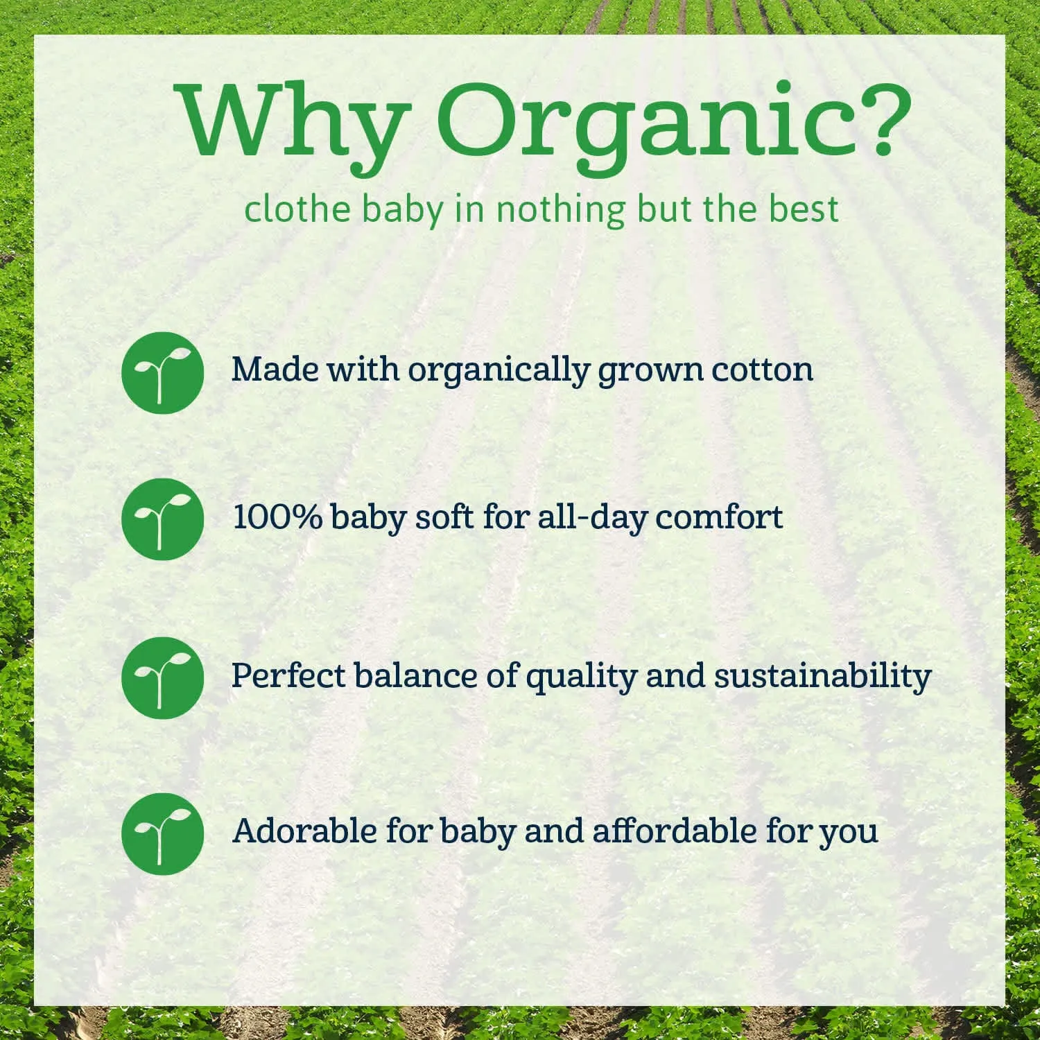 3-Pack Baby Girls Princess Organic Caps