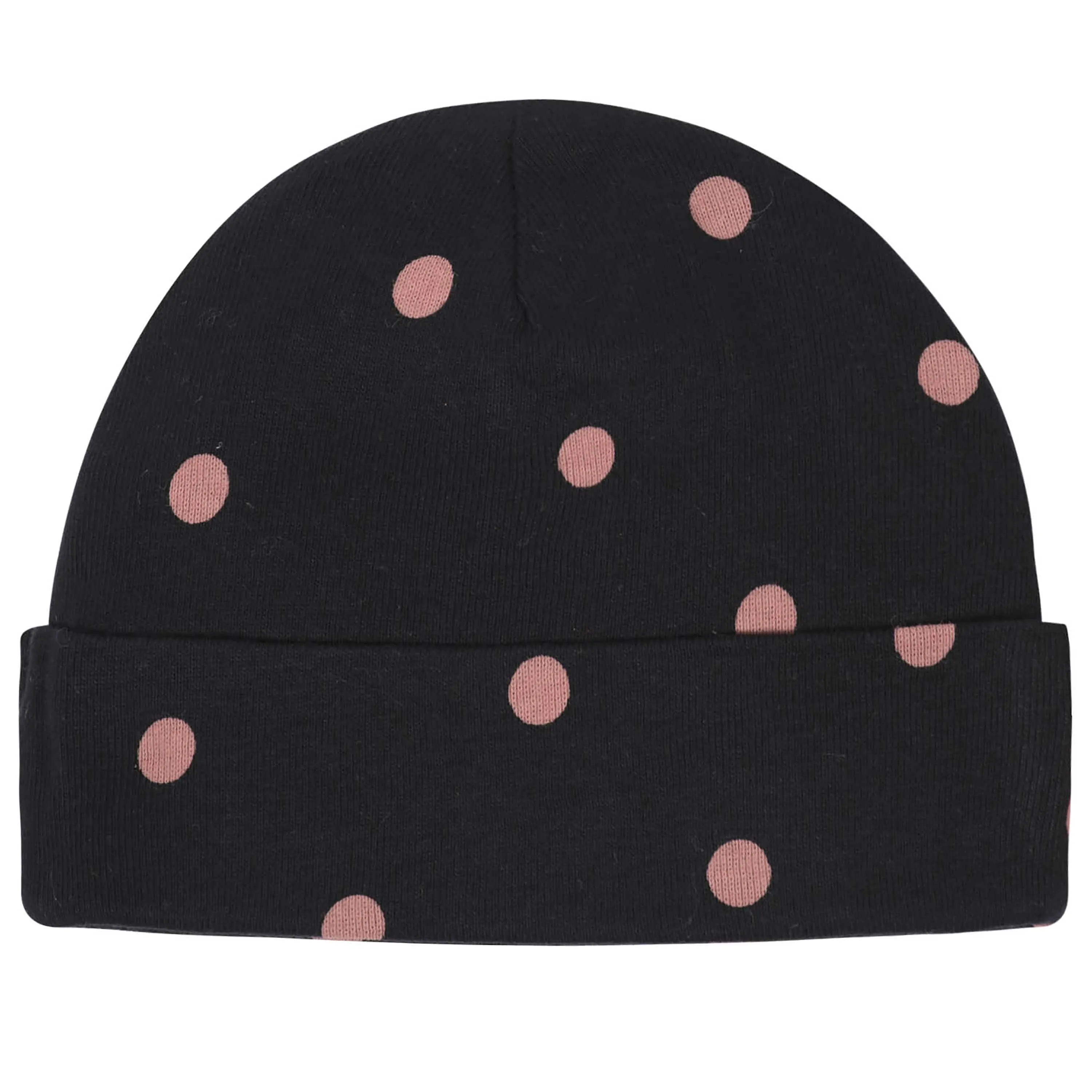 3-Pack Baby Girls Princess Organic Caps