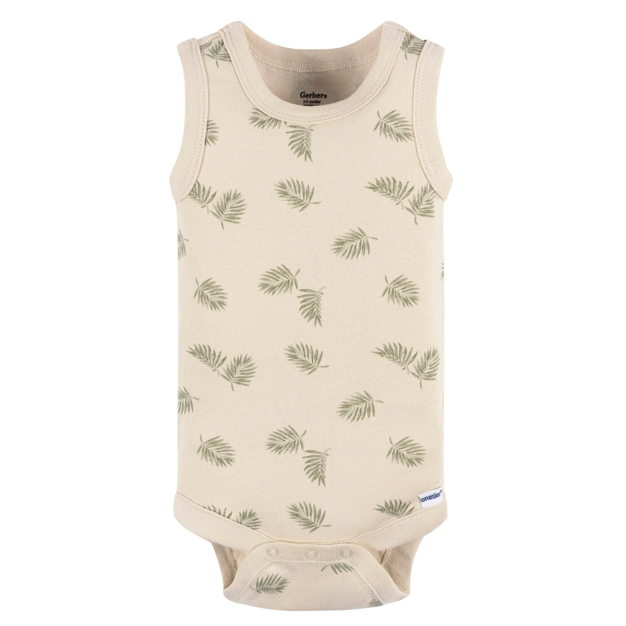 4-Pack Baby Boys Sea Turtles Sleeveless Onesies® Bodysuits