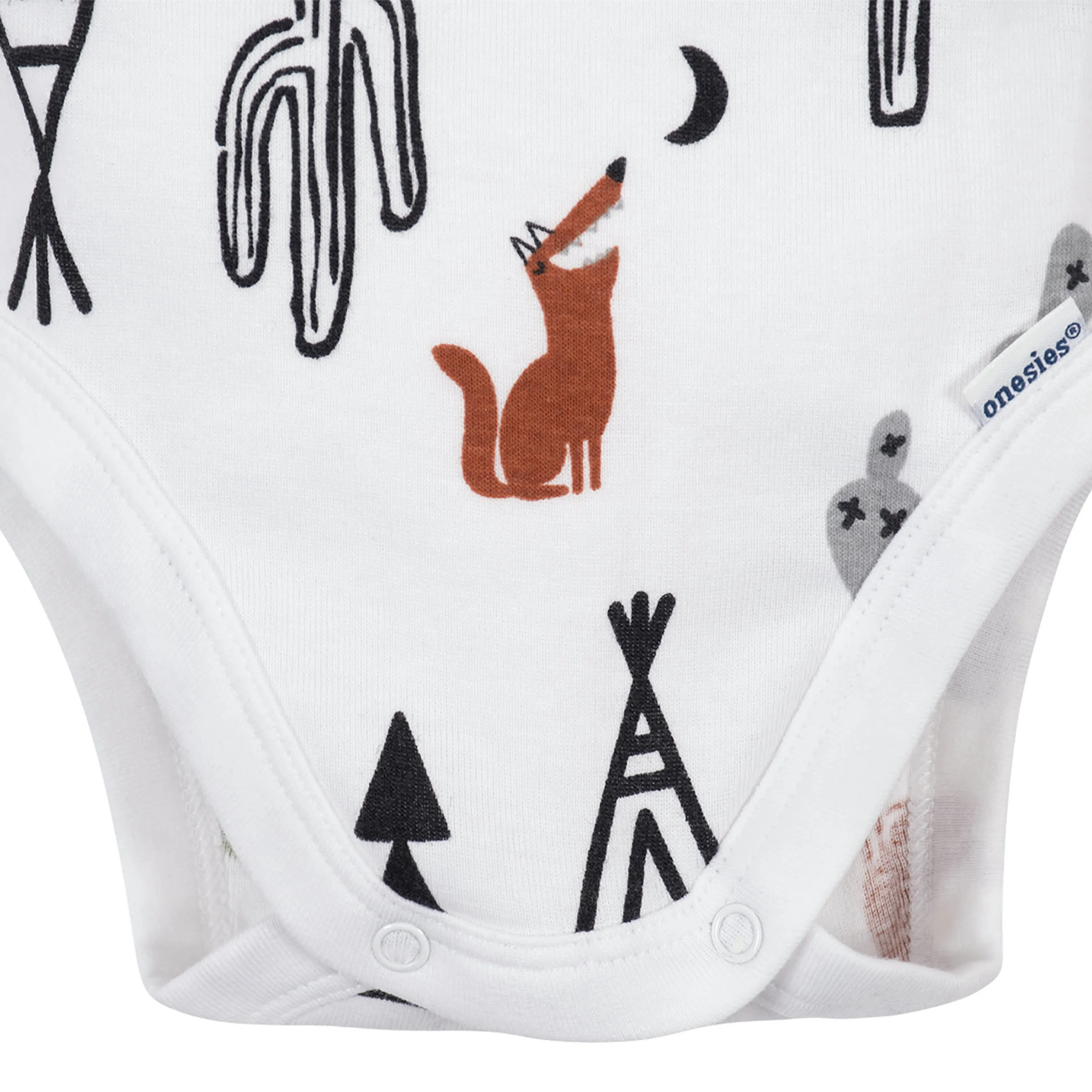 4-Piece Baby Boys Desert Organic Onesies® Bodysuits & Shorts