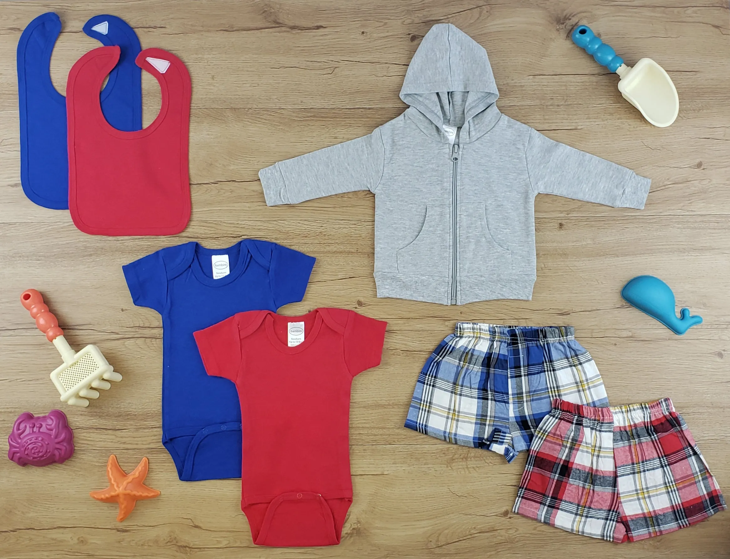 7 Pc Layette Baby Clothes Set
