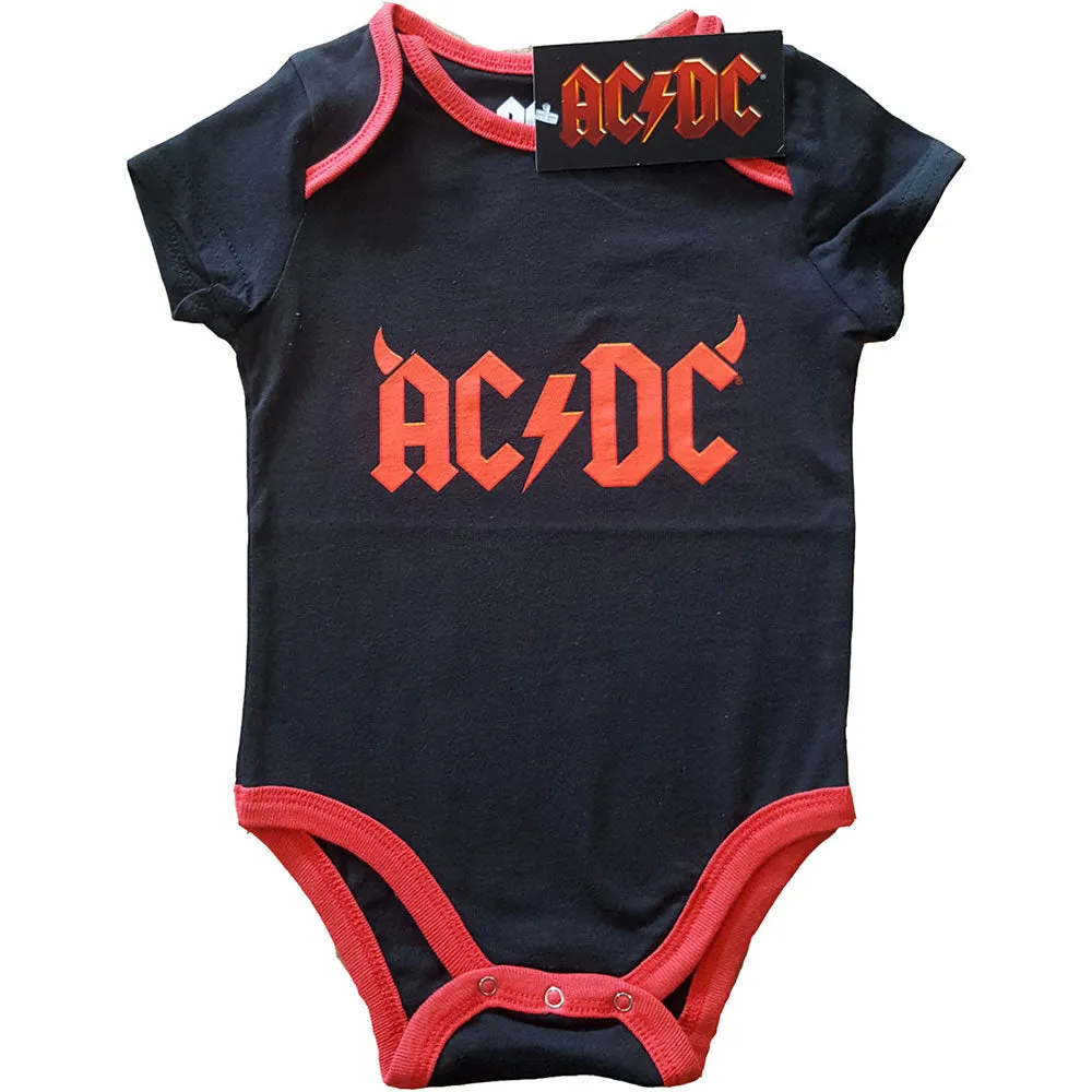 AC/DC Kids Baby Grow: Horns