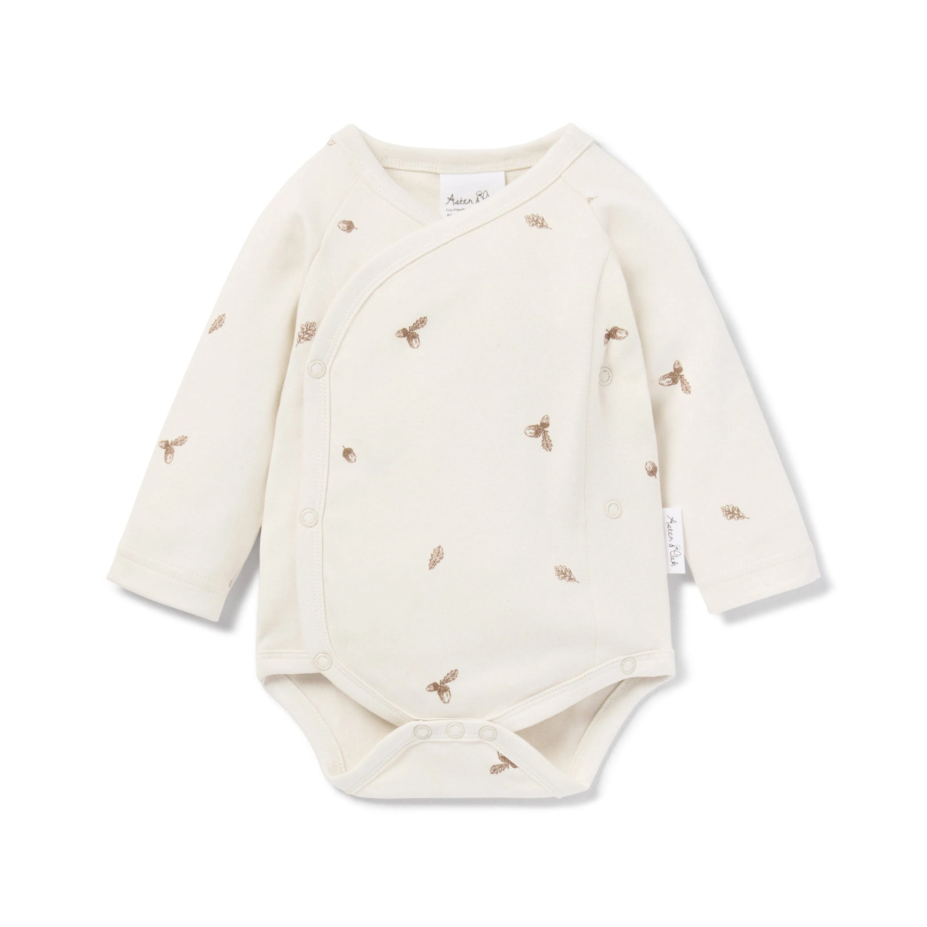 Acorn Kimono Bodysuit Set