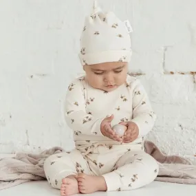 Acorn Kimono Bodysuit Set