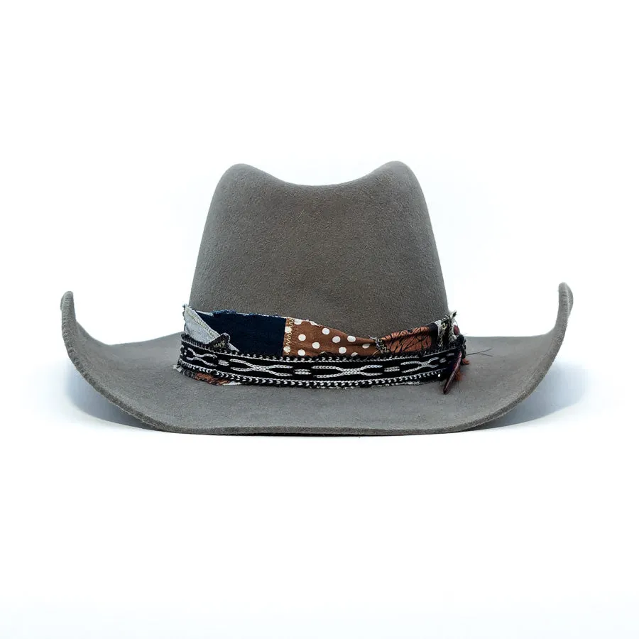 Ash Gray Rancher - Custom Felt Hat