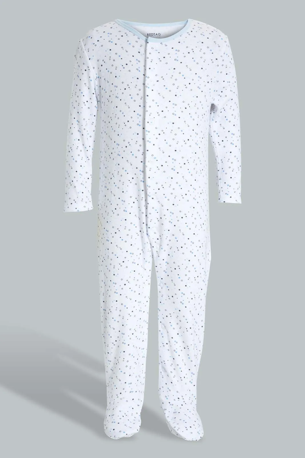 Assorted Printed Sleepsuits (Pack of 3)