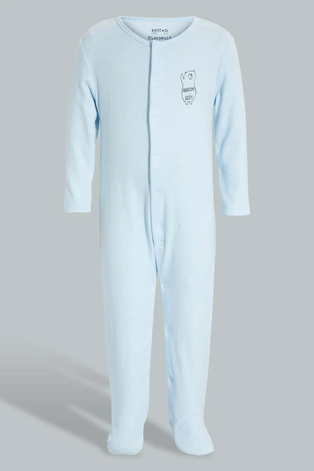 Assorted Printed Sleepsuits (Pack of 3)