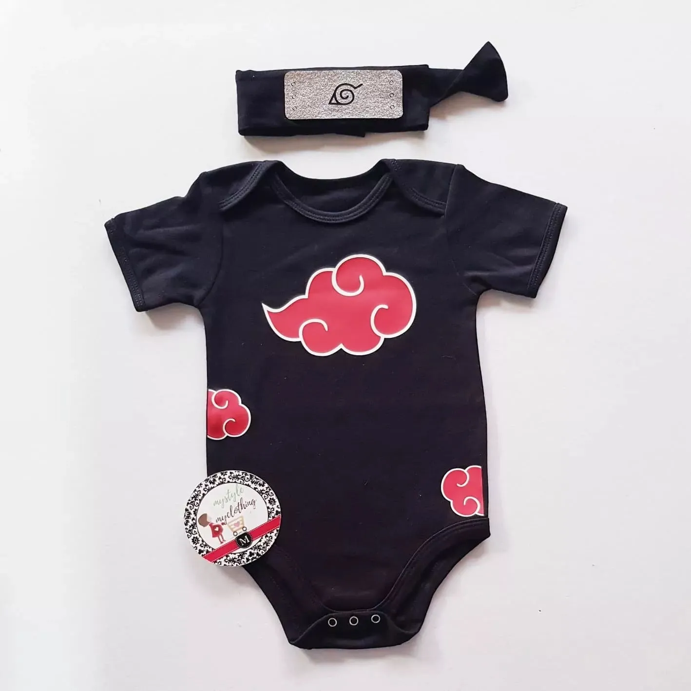 Baby Character Onesies - Akatsuki with Head gear