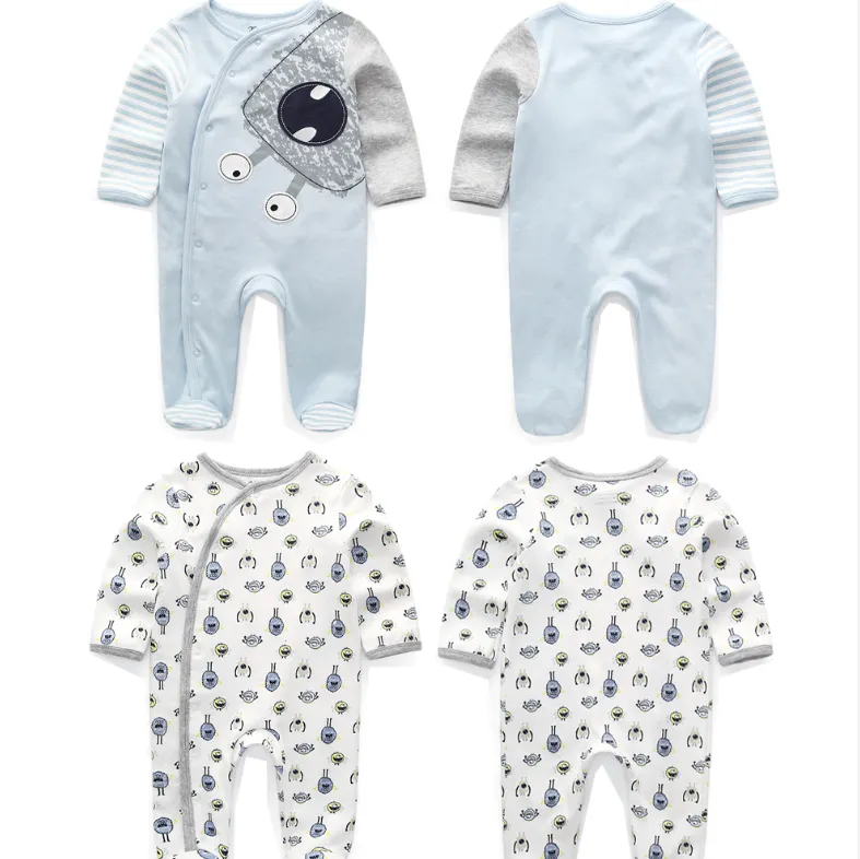 Baby Clothes 2019 Unisex Kids Long Sleeve 3/4pcs Rompers