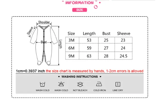Baby Clothes 2019 Unisex Kids Long Sleeve 3/4pcs Rompers