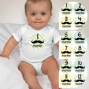 Baby Custom Monthly Onesies - Lil Mister