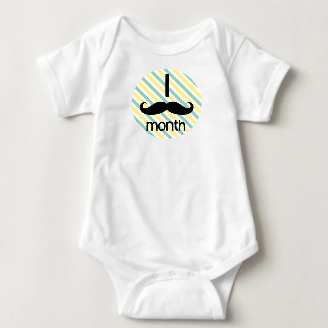 Baby Custom Monthly Onesies - Lil Mister