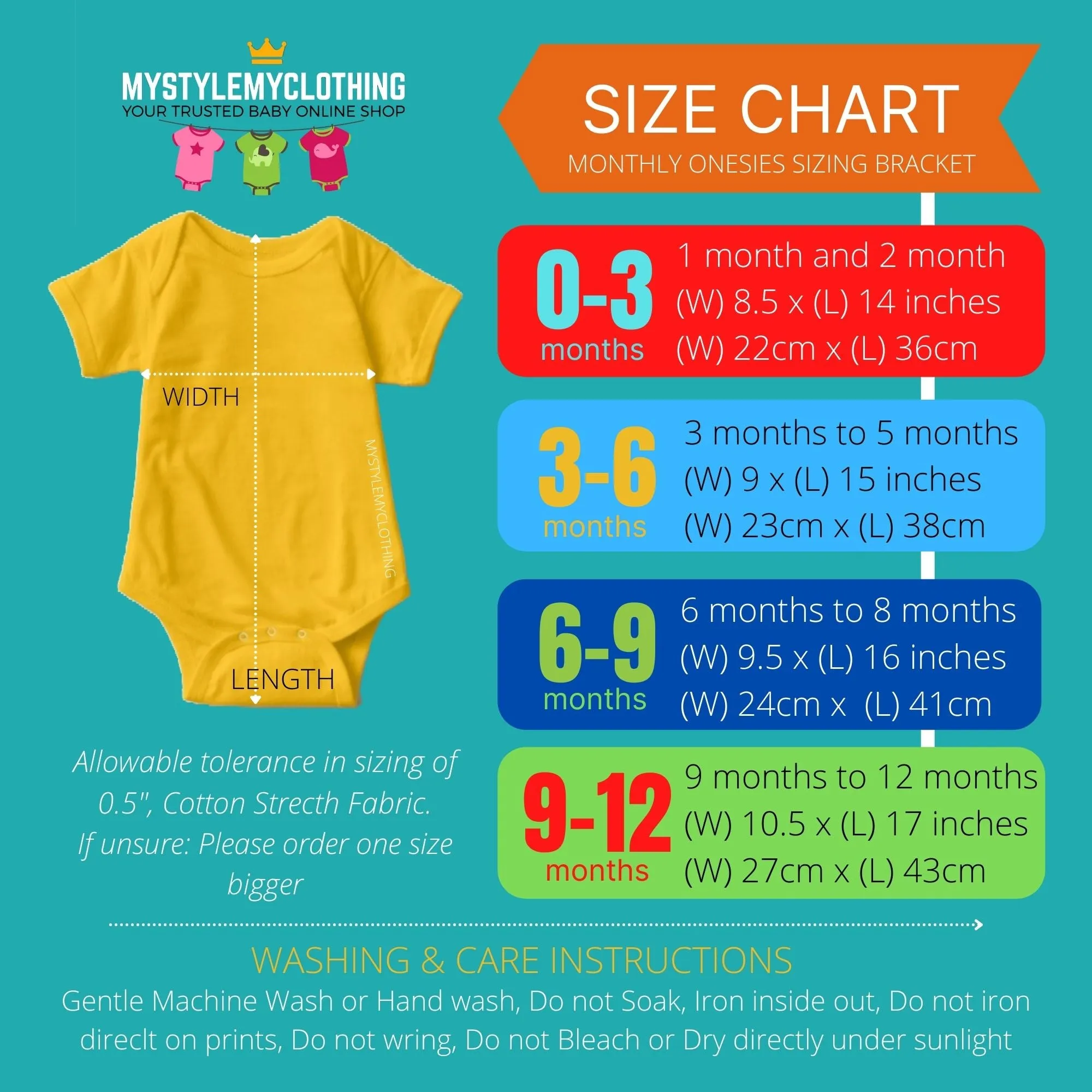 Baby Custom Monthly Onesies - Robots