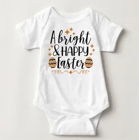 Baby Easter Onesies - A bright and Happy Easter