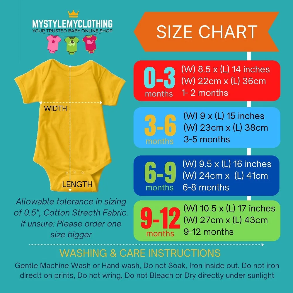 Baby Easter Onesies - A bright and Happy Easter