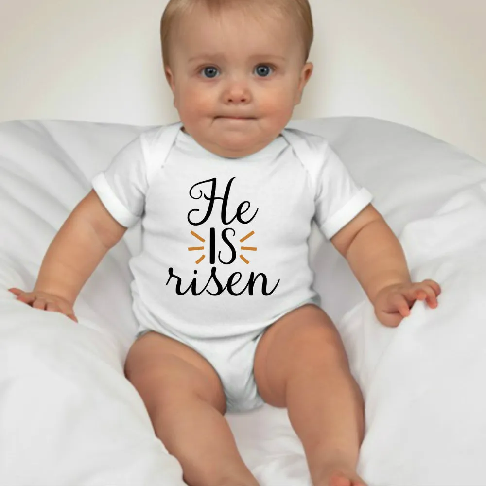 Baby Easter Onesies - He is Risen