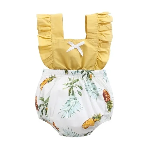 Baby Girl Romper Summer Infant | Infant Baby Girl Summer Cloths -