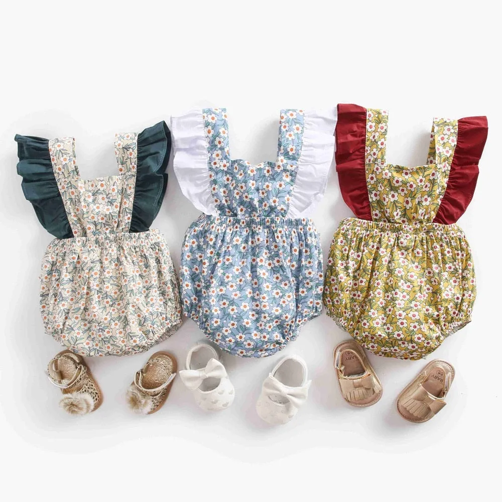 Baby Girl Romper Summer Infant | Infant Baby Girl Summer Cloths -