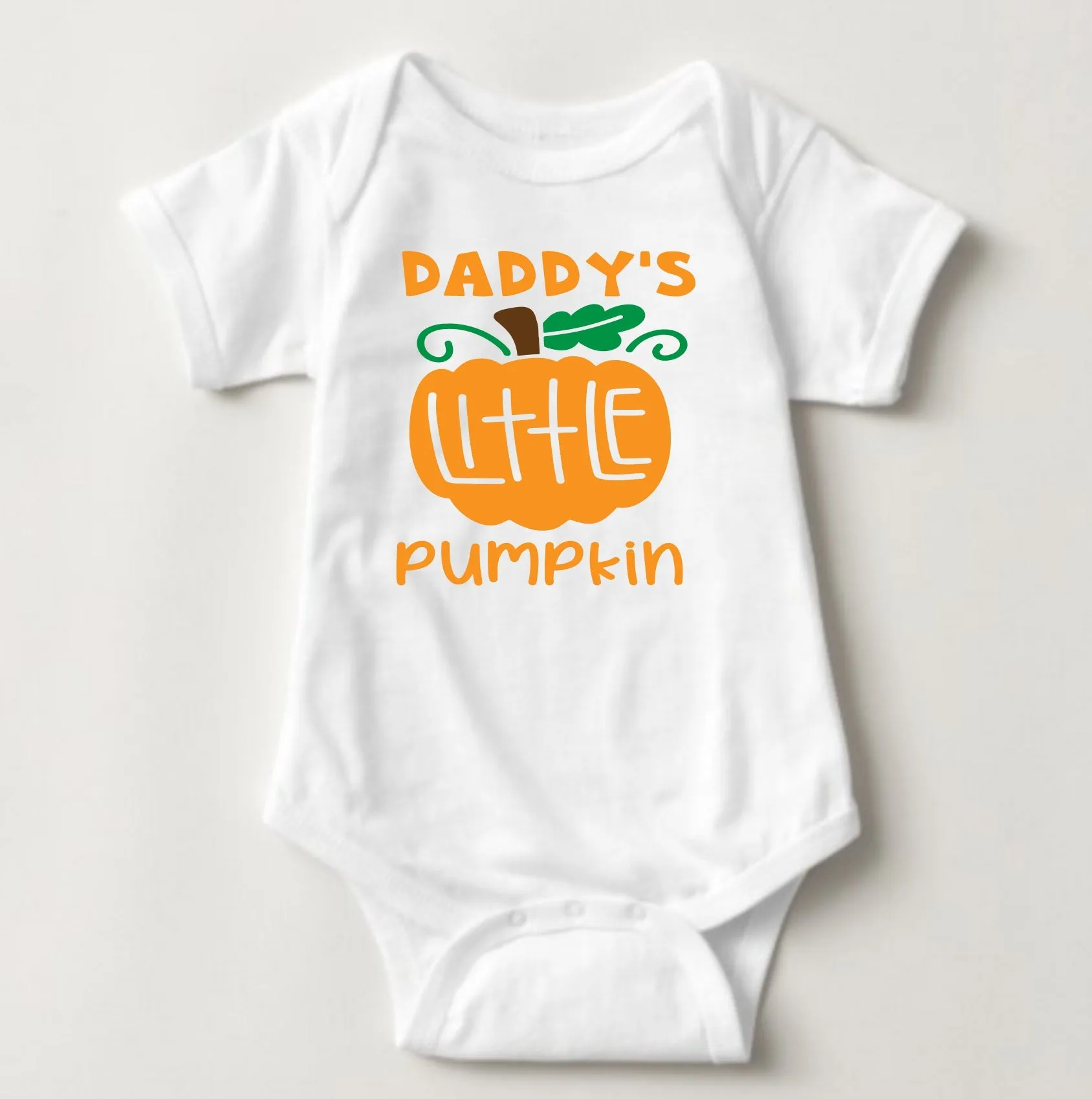 Baby Halloween  Onesies - Daddy's Little Pumpkin