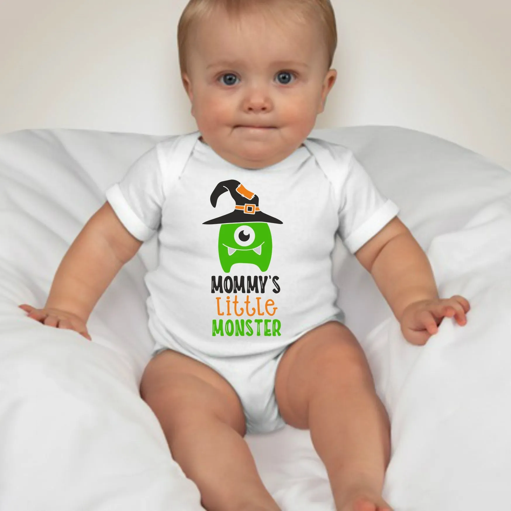 Baby Halloween  Onesies - Mommy's Little Monster