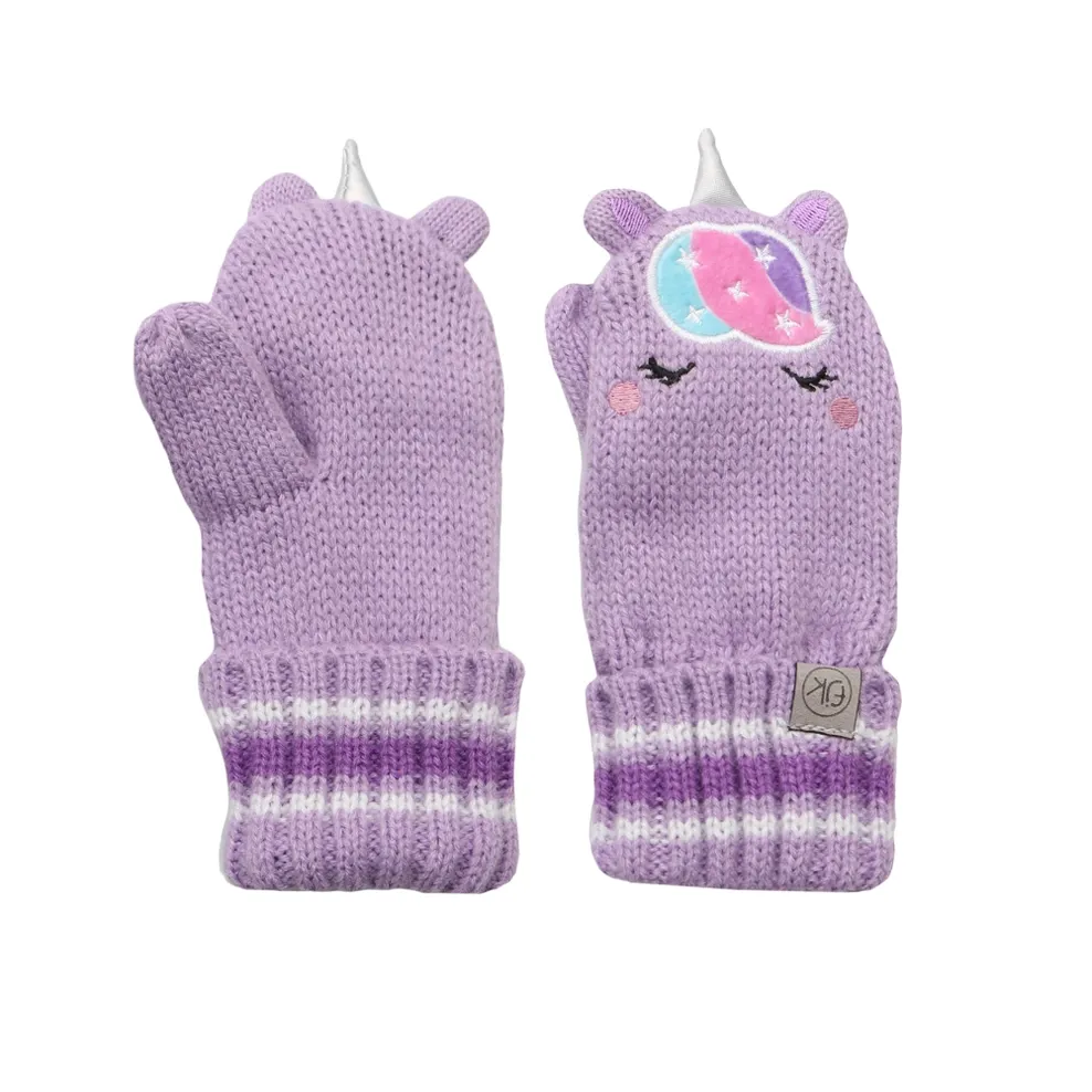 Baby Knitted Mittens - 0-2 Years Old