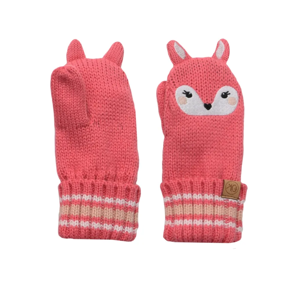 Baby Knitted Mittens - 0-2 Years Old