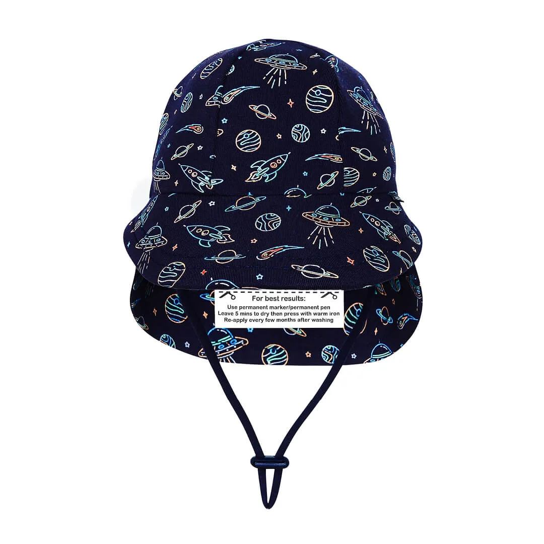 Baby Legionnaire Flap Hat - Space