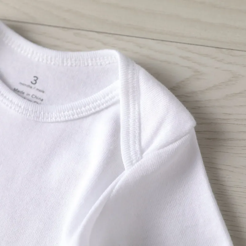 Baby Romper Love Grandpa White