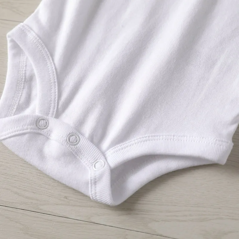 Baby Romper Love Grandpa White