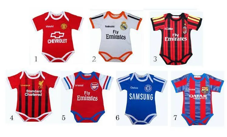 Baby Romper World Cup Soccer Uniform Romper - Liverpool