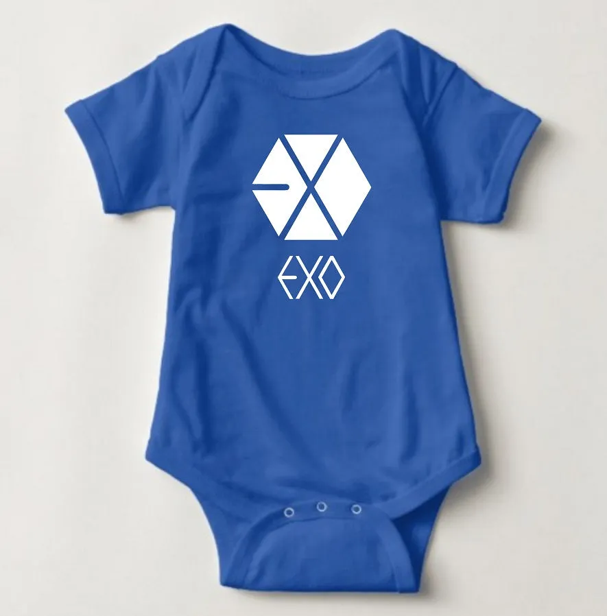 Baby Statement Onesies  - KPOP E-X-O
