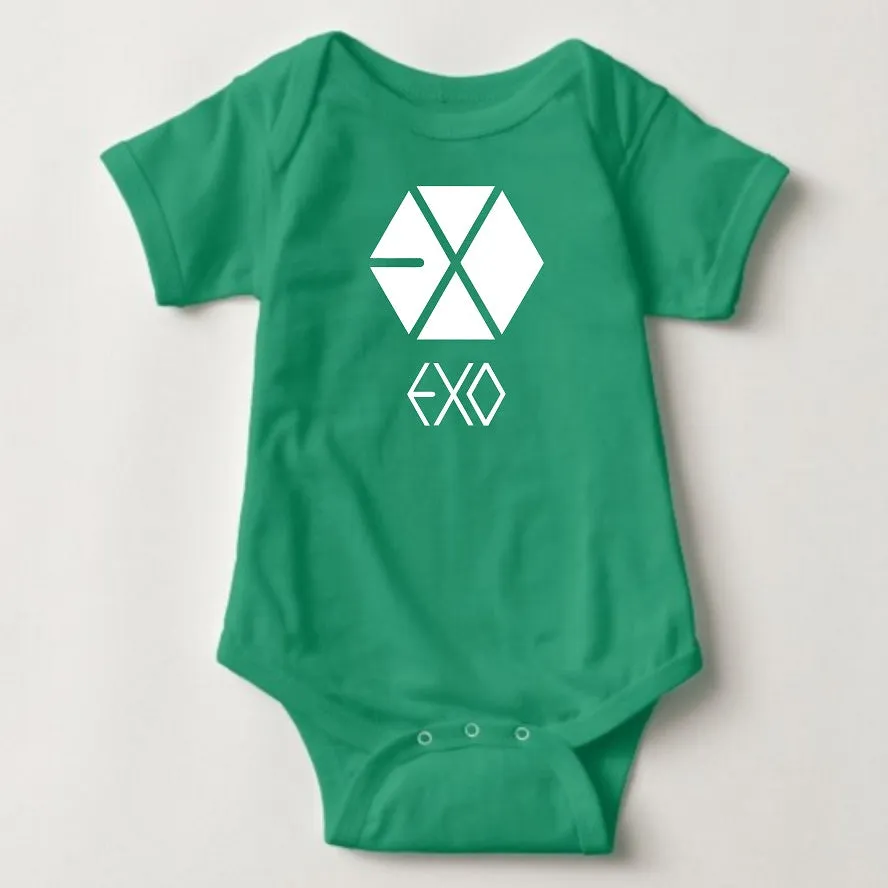 Baby Statement Onesies  - KPOP E-X-O