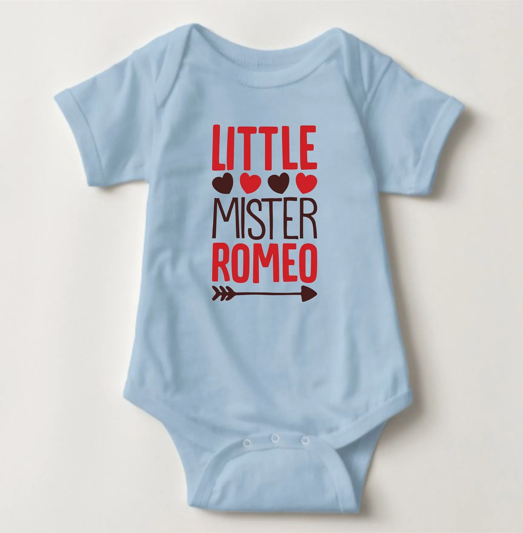 Baby Statement Onesies - Little Mister Romeo