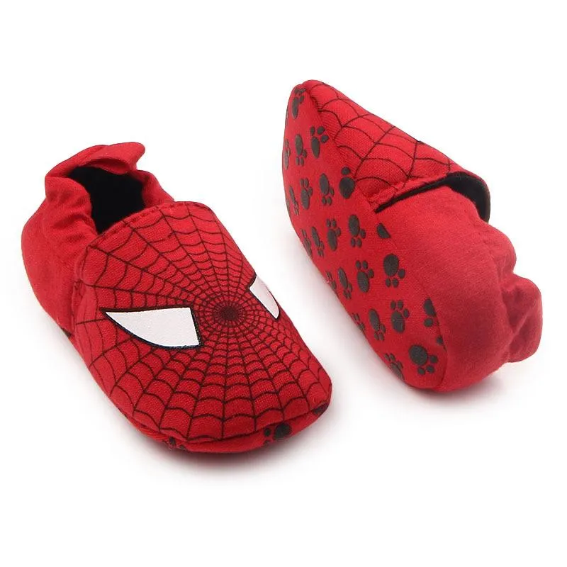 Baby Superhero Onesie with Shoe Set - Spiderman