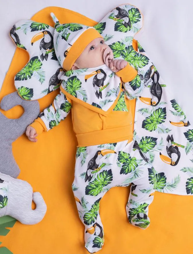 Bamar Nicol Cotton half romper boy TUKAN