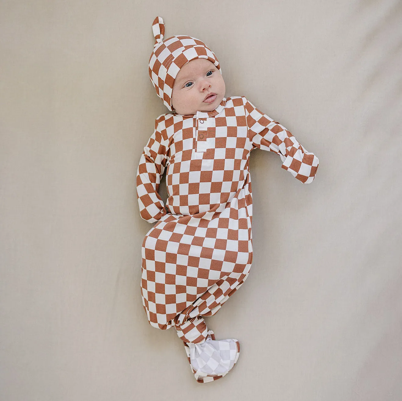 Bamboo Newborn Knot Hat