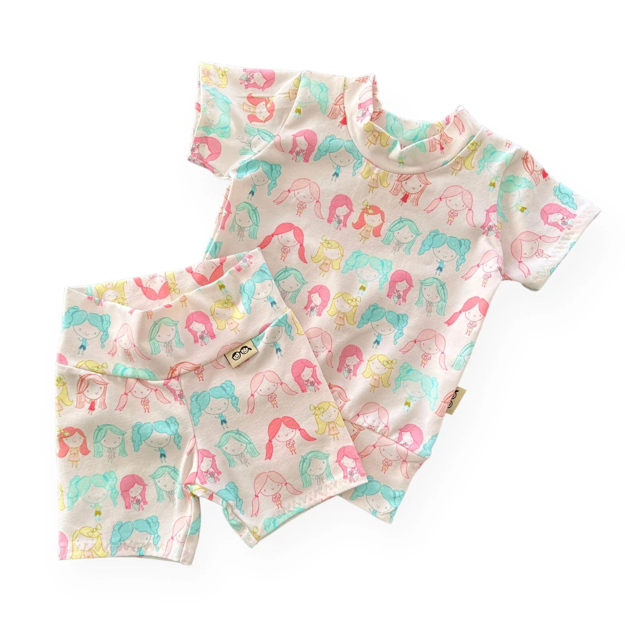 Best Friend Biker Shorts Lounge Set