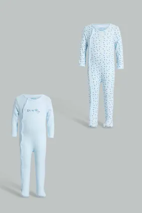 Blue Snail Romper Set (2 Piece)