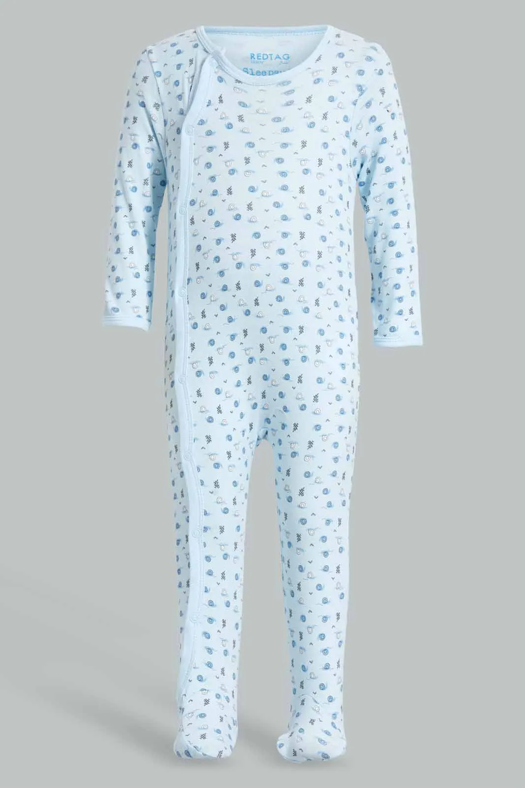 Blue Snail Romper Set (2 Piece)