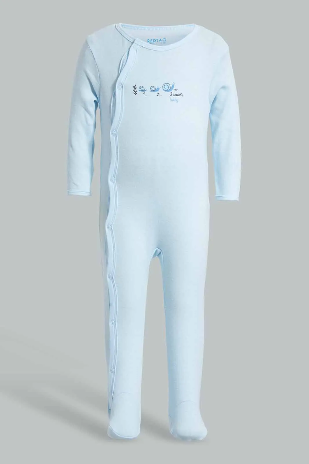 Blue Snail Romper Set (2 Piece)