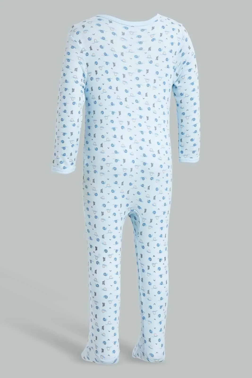 Blue Snail Romper Set (2 Piece)