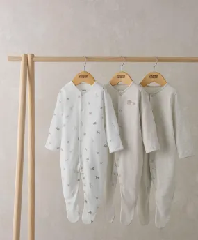 Born Wild Sleepsuits (Set of 3)