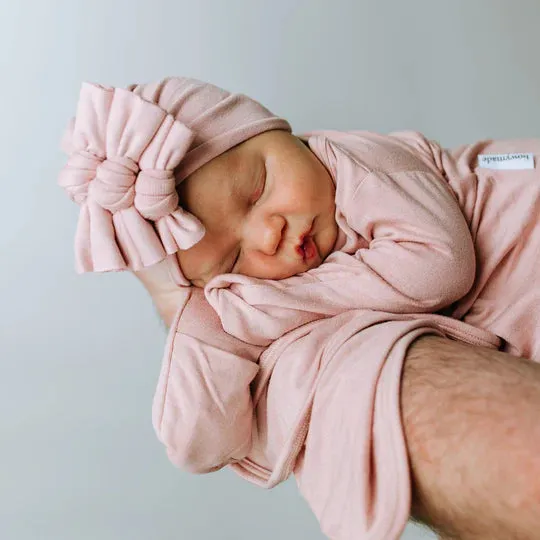 Bowy Made Baby Turban - Piggy