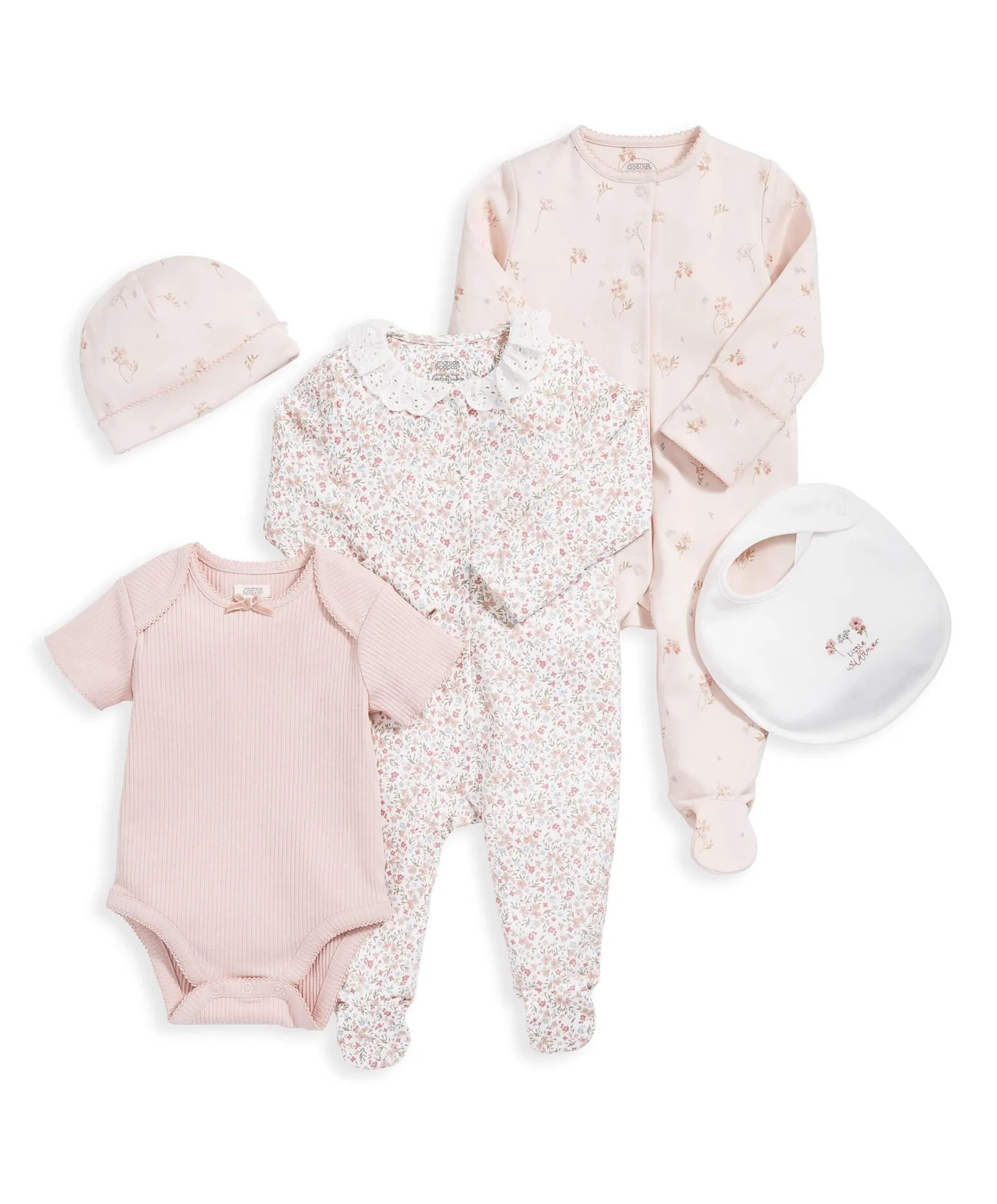 Clothing Set (5 Piece) - Floral
