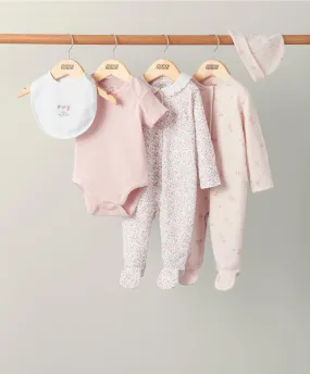 Clothing Set (5 Piece) - Floral