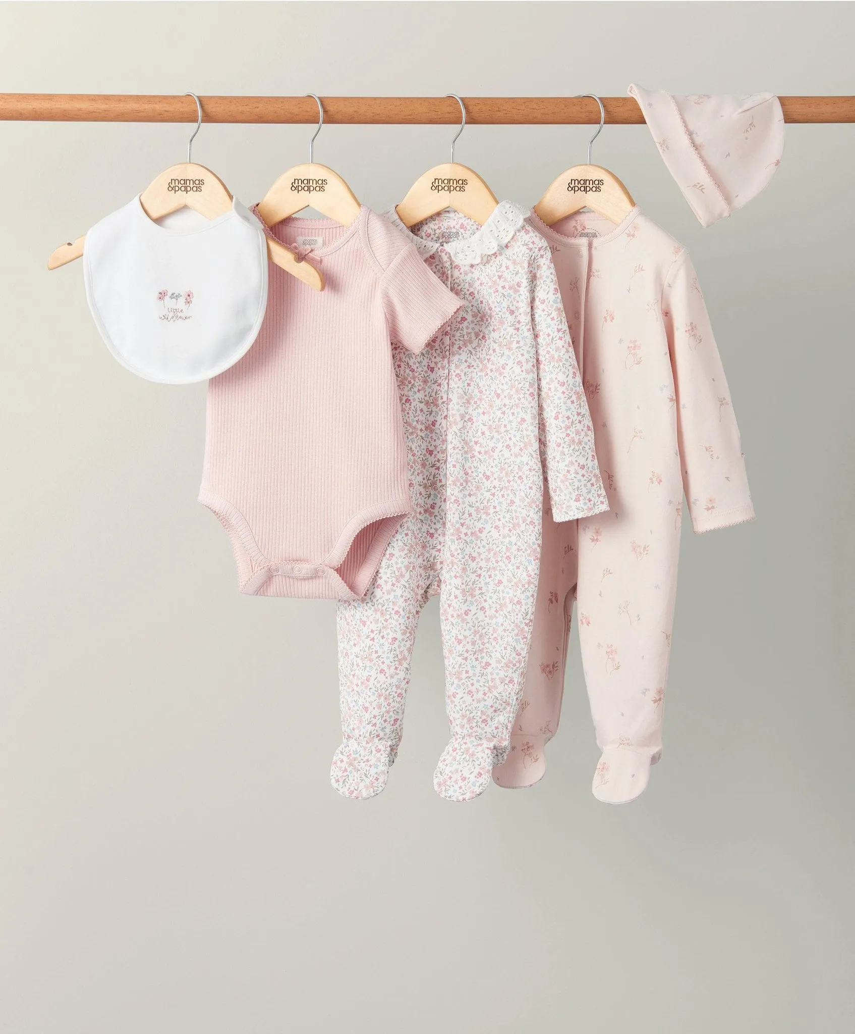 Clothing Set (5 Piece) - Floral