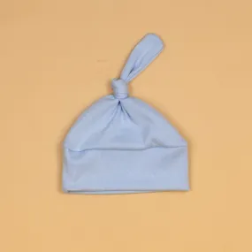 Cloud Blue Knot Hat