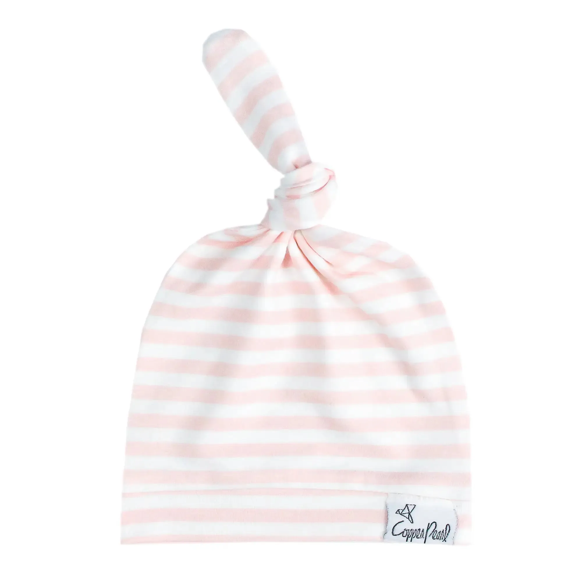 Copper Pearl Winnie Top Knot Hat